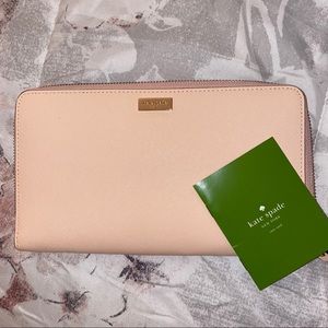 NEW Kate Spade Talla Wallet Pink
